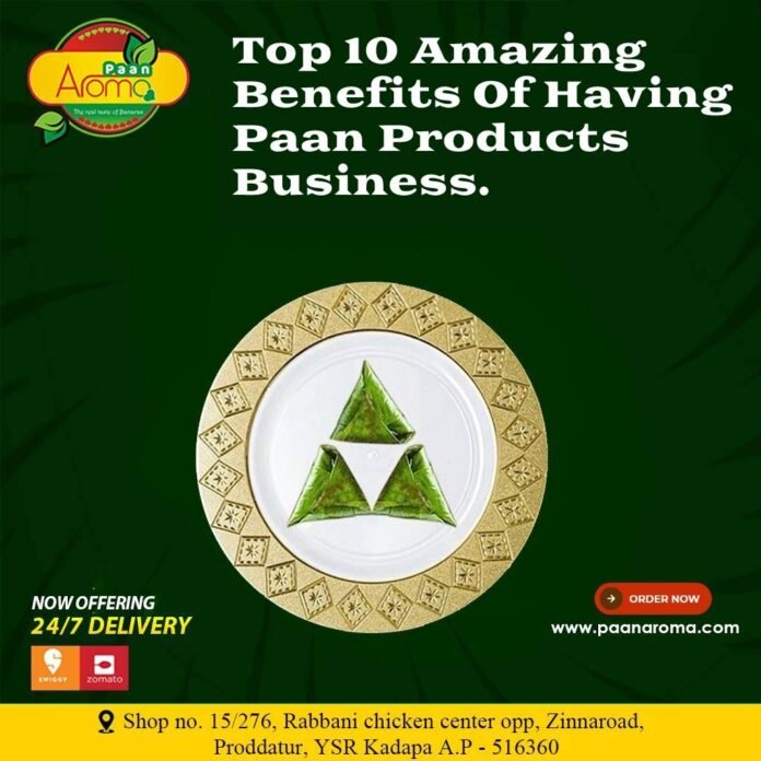best paan retail chain in india